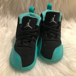 Black and mint Jordan’s